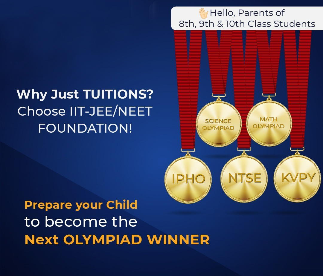 MASTERS, IIT-JEE/NEET & OLYMPIAD, FOUNDATION COURSE