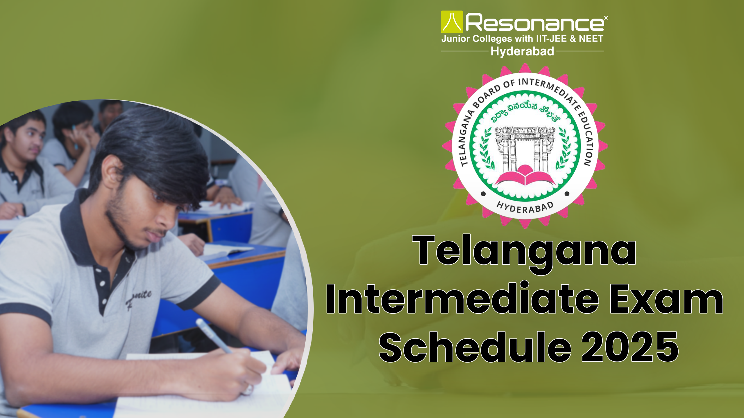 Telangana Intermediate Exams Schedule Announced for 2025